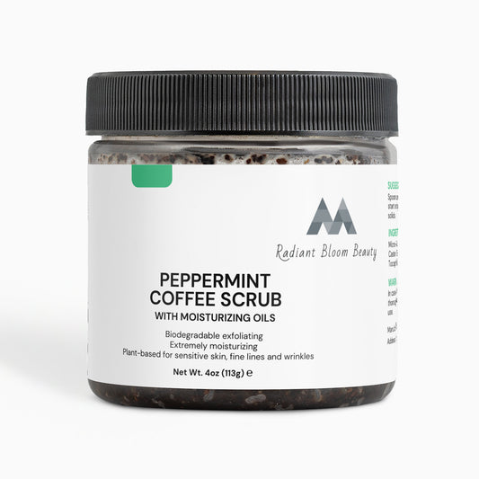Peppermint Coffee Scrub